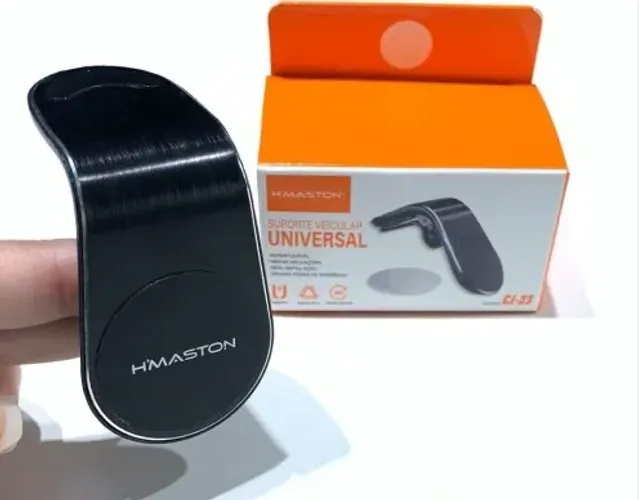 Suporte Celular Automotivo Magnético Imã 360° Veicular Carro H'maston CJ-23