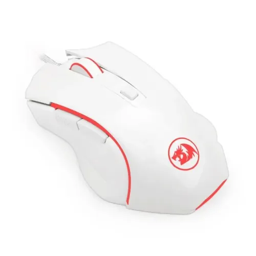 Mouse Gamer Redragon Nothosaur White 3.200DPI - WZetta
