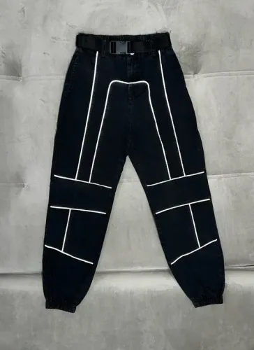 Calça Preta Refletiva 