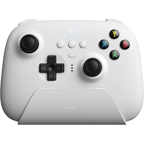  Controle 8BitDo Ultimate com Bluetooth (Sensor Hall Effect) e Dock de Carrregamento