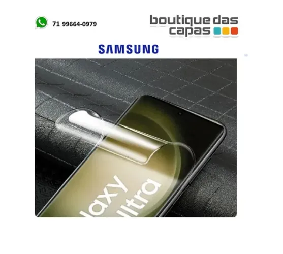 Pelicula de proteção ceramica (premium) samsung s24 s24 ultra s24 plus