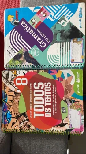 Livros Didáticos 8º Ano - Gramática e Produção de Textos