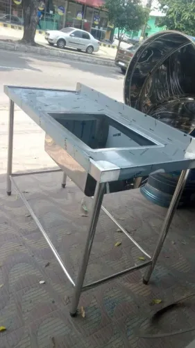 Pia em aço inox