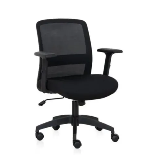 Cadeira de Escritório Diretor Tela NIX Preta Conforto Ergonômico Modelo 30800