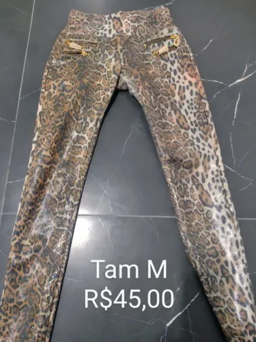 Calça legging Tam M de onça
