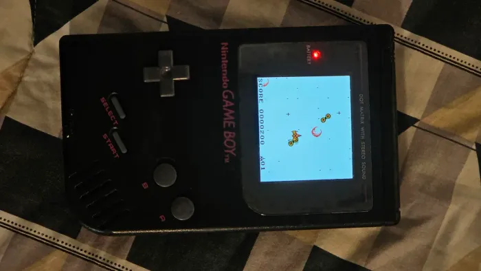 Game Boy DMG original - raríssimo preto com tela IPS