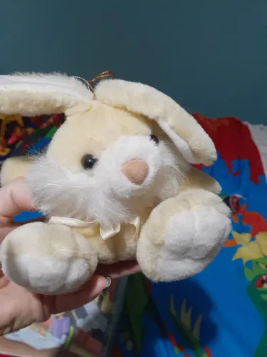 Lindo coelhinho de pelucia 