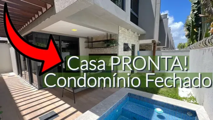 Casa de Condomínio fechado com 3 suites em João Pessoa 