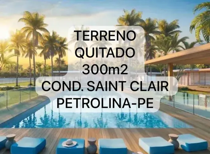 OPORTUNIDADE TERRENO CONDOMÍNIO SAINT CLAIRE