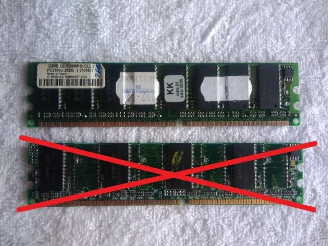 Memória Ram Ddr (ddr1) 128 Mb Testadas E Funcionando!