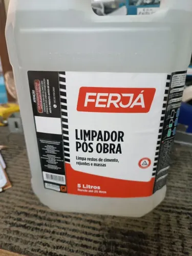 Limpador pós obra Ferjá 5 litros