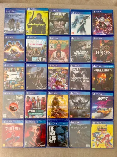 JOGOS PS4 (Valores na descrição/leia a descrição)