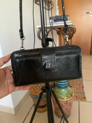 Carteira feminina de mão, estilo  bolsa  