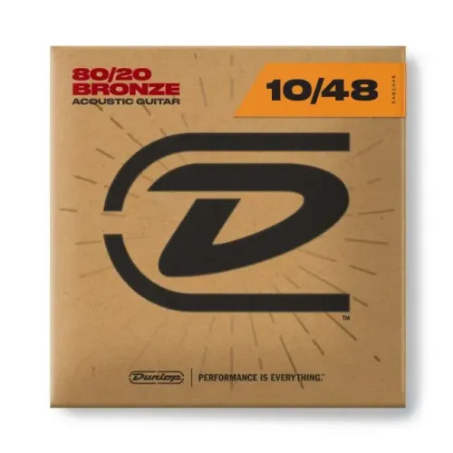 Jogo de Cordas Dunlop .010 para Violão Aço Bronze 80/20