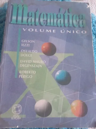 Livro de matemática