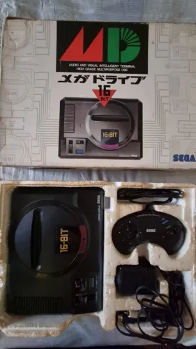 Mega Drive 16-bit  - Console de Vídeo Game Clássico