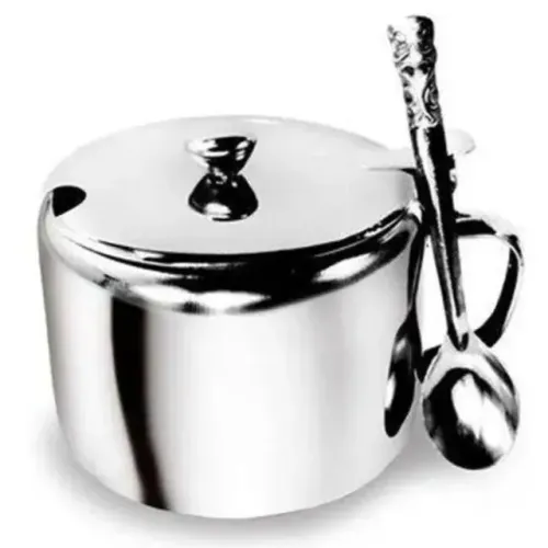Açucareiro C/ Colher Inox Ud193