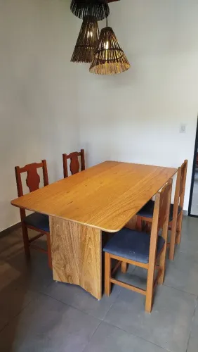 Mesa retangular - Angelim 