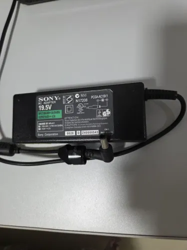 Fonte notebook Adaptador AC Sony 19.5V