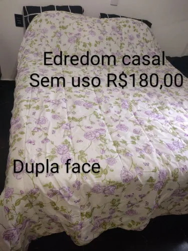 Edredom Casal Zelo- Sem Uso - R$180,00