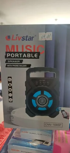 Caixa de Som Portátil Livstar CNN-168SP