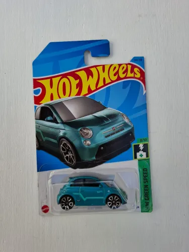 Hot Wheels Fiat 500e Green Speed Antigo