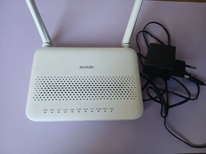 Roteador tenda modelo HG6 aceito cartão de crédito com acréscimo da máquina.