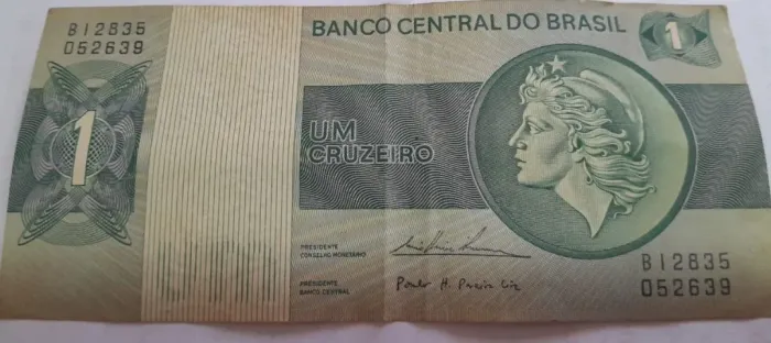 Cédulas Antigas - Cruzeiro e Cruzado