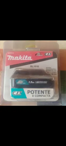 Bateria Makita Bl1016, recarregável 12V 1.5Ah