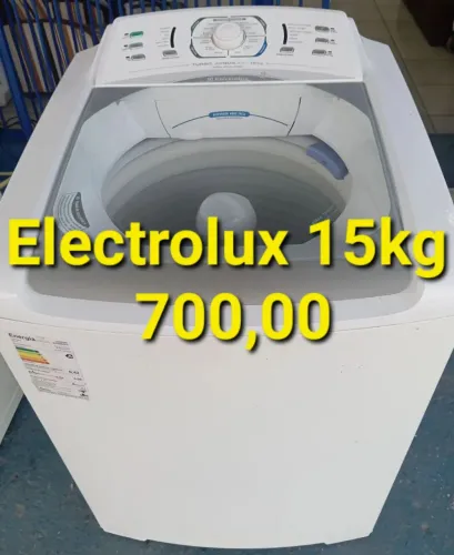 Máquina de lavar Electrolux 15kg 110V ENTREGO