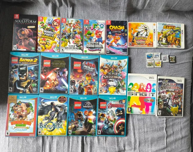 Jogos de Nintendo originais Faço Envio por Plataforma