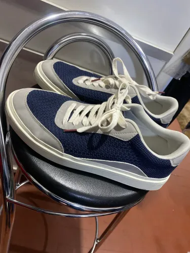 Tênis Zara Azul e Branco Nr 41