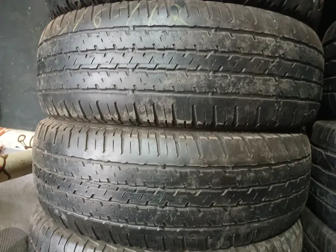 Par de pneus usados 215/65/16 Bridgestone 