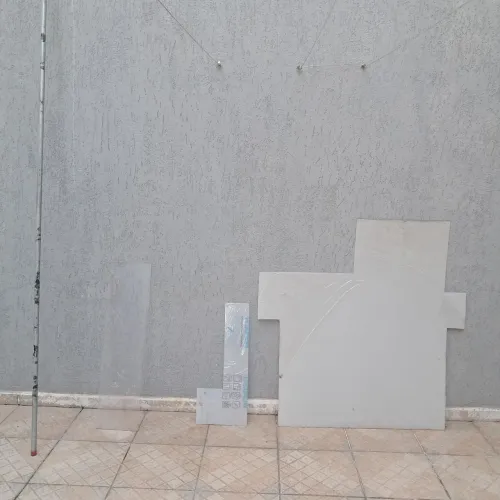 CHAPA POLICARBONATO E ELETRODUTO
