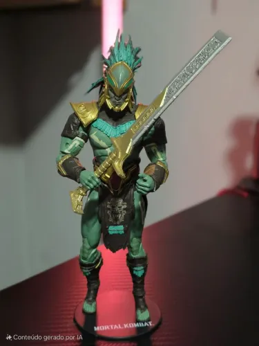 Action Figure Kotal Kahn Mortal Kombat