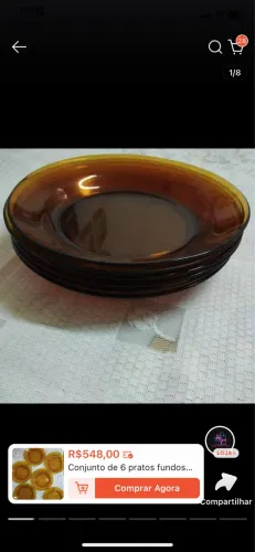 Conjuntos de pratos duralex
