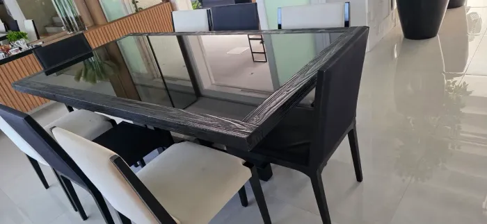 Mesa de Jantar brentwood 2,20 X 1,10