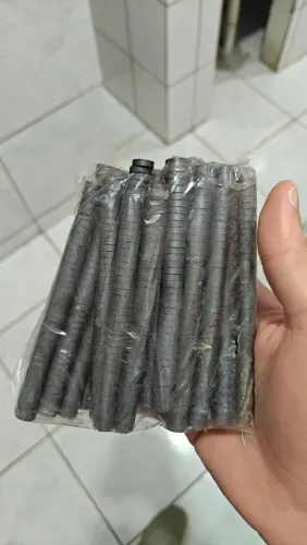 ÍMÃ FERRITE ANISOTROPICO D10X3 MM BIPOLAR