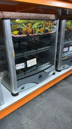 Estufa a vapor com abertura atrás 6 bandejas a vapor Marchesoni