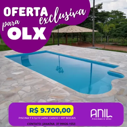 JA - Piscina 7 metros - campeã de vendas