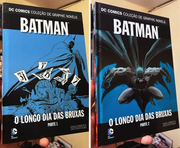 Batman o longo dia das bruxas eaglemoss parte 1 e 2 completa