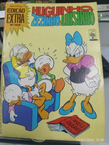 Revista em Quadrinhos Huguinho, Zezinho e Luisinho Edição Extra