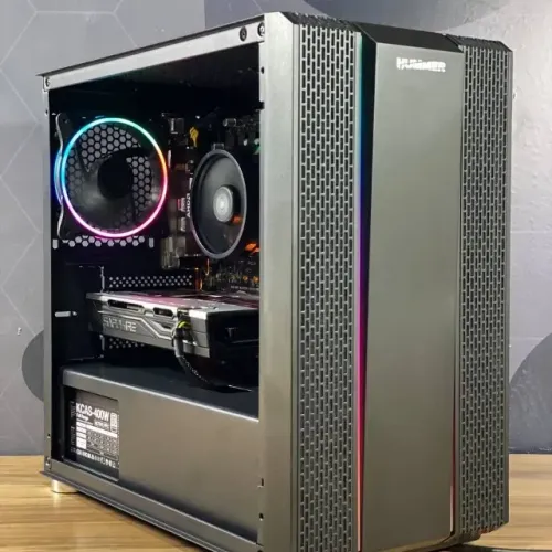 PC Gamer Novo RYZEN 5 + RX 580 + 1 ano de garantia e em até 12x