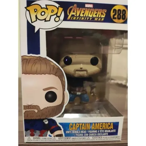 Funko Pop Marvel: Avengers Infinity War - Capitain America #288