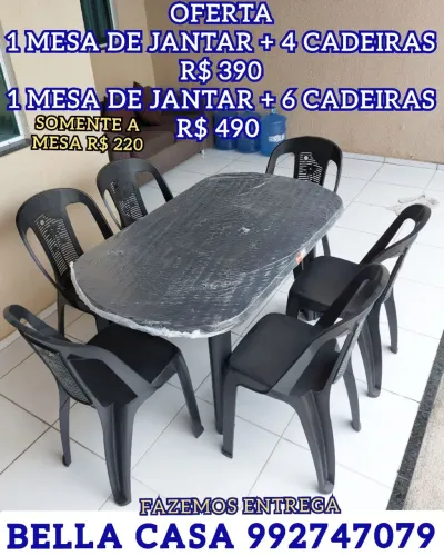 MESA JANTAR VITORIA PRIMAVERA JNN6 ENTREGO HOJE 