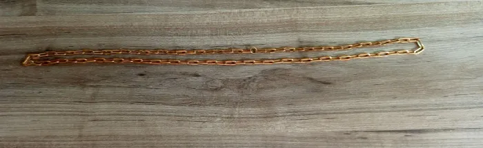 2 cordões Prata/dourado