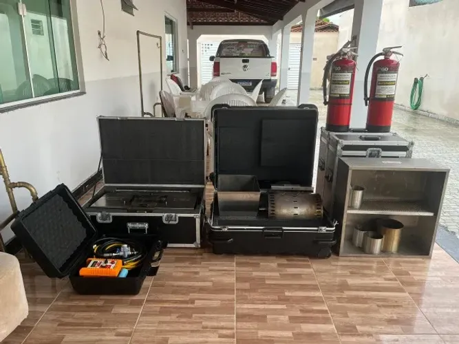Kit para Treinamento prático de Brigada de Incêndio, com o uso de extintores!