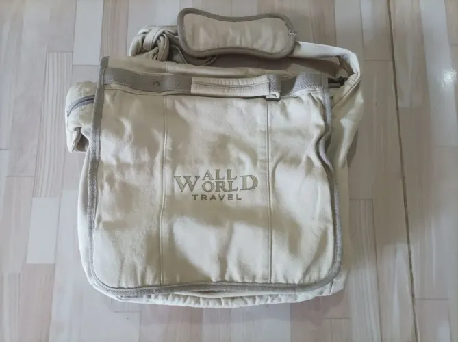 Bolsa de Ombro Carteiro All World Travel
