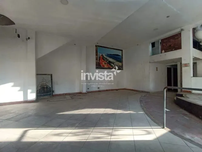 Ponto Comercial de ESQUINA para Alugar na Avenida Pinheiro Machado no Marapé em Santos