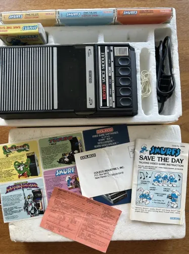 Coleco Video System Kid Vid Voice Module Completo para Atari 2600